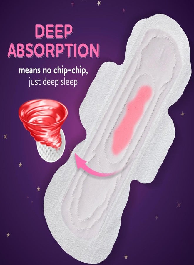 Sofy Women Bodyfit Longest XXL Sanitary Pads |Night Protection|Wider Hip Guard| Deep Absorption | Comfy dry cover| XX-Large, Pack Of 40 - Image 5